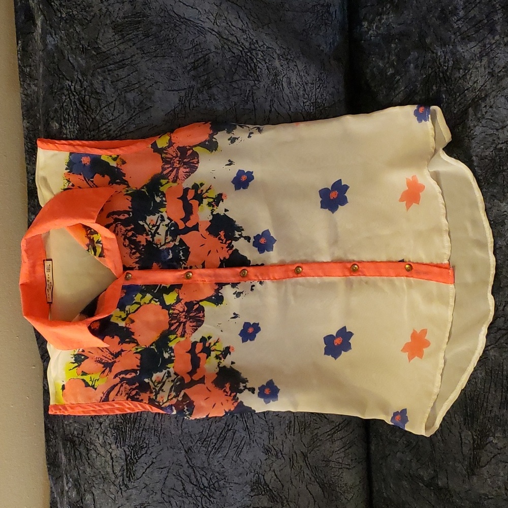 A lovely blouse bought in Europe. Worn only once.